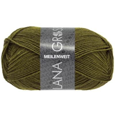 Lana Grossa Meilenweit 50 col 1407 - Vert Olive