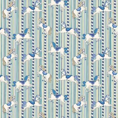 Tissu Liberty Festival Florals - Emolly Carousel - bleu