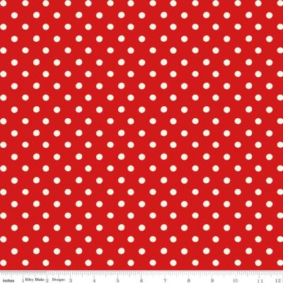 Tissu Cath Kidston Button spot red