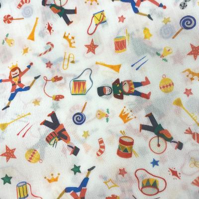 Tissu Liberty  Tana Lawn® Christmas tumbling
