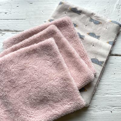 Tissu heartstrings oiseaux bleus