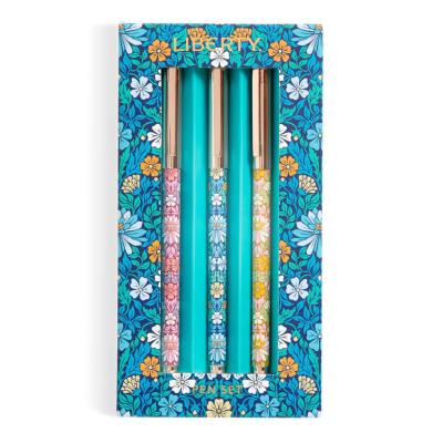 Set de 3 stylos Liberty moon flower