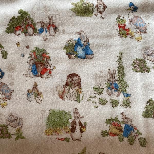 Flanelle Peter Rabbit™ & Friends Characters Off white