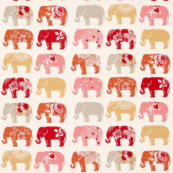 Tissu Eléphants