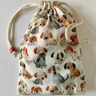 Jeu de memory en tissu chiens coquins