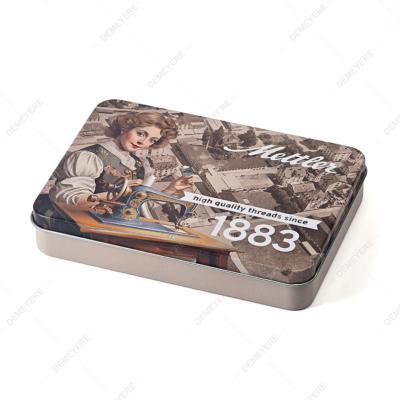 Coffret métallique assortiment de fils Mettler