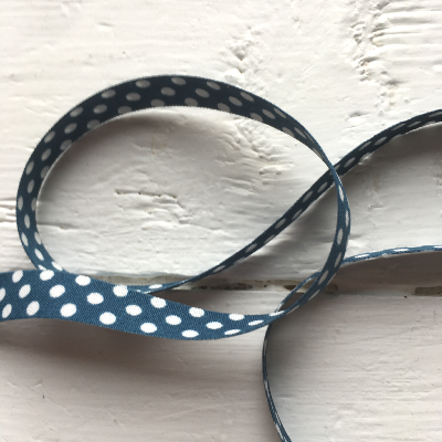 Petit ruban à pois - plusieurs couleurs