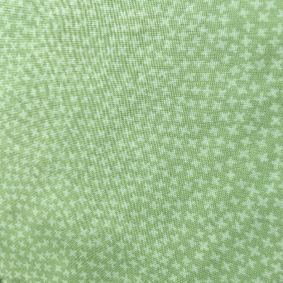 Tissu petites étoiles vert