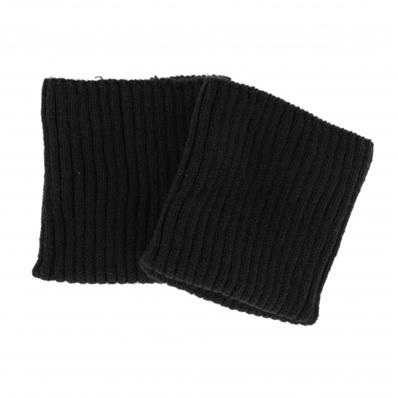 Black cuffs elastic