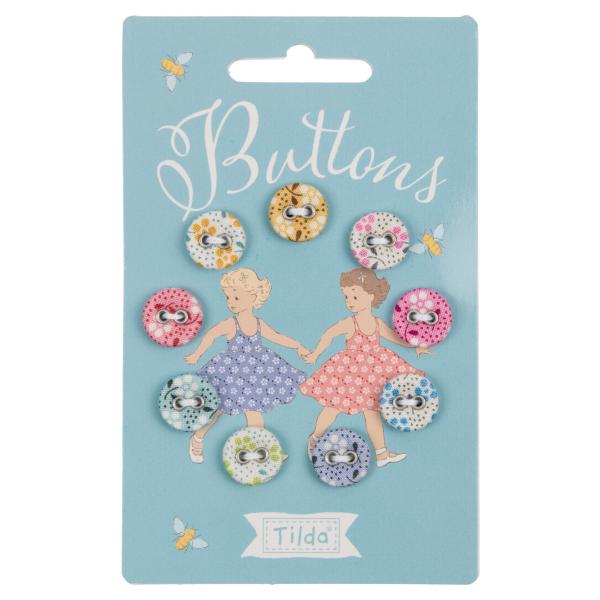 Carte de boutons Tilda - 12 mm