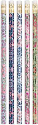 Lot de 10 crayons Liberty Tanjore gardens