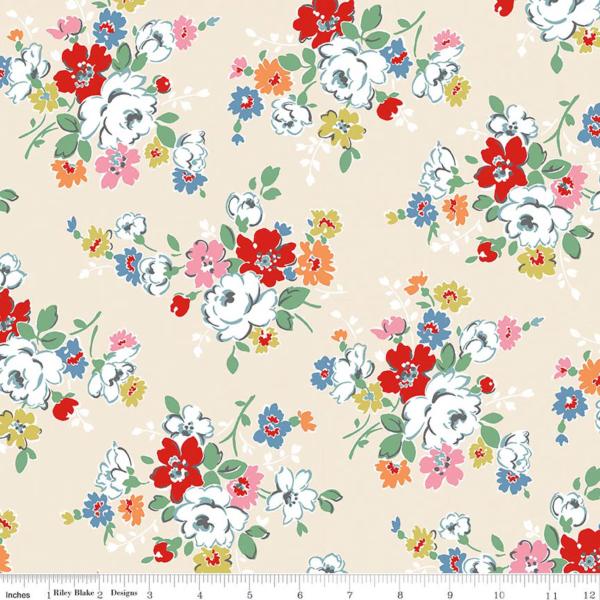 Tissu Cath Kidston Clifton Rose
