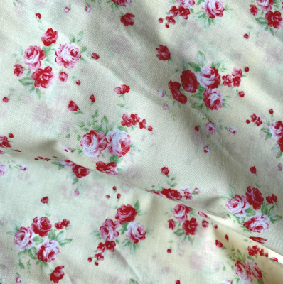 Tissu Floral Collection / jaune