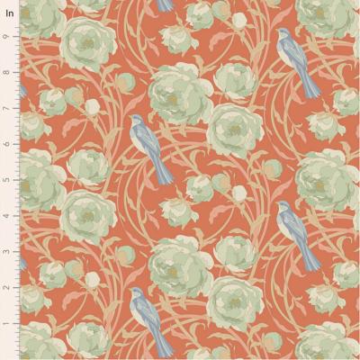 Tissu Tilda songbird cora coral