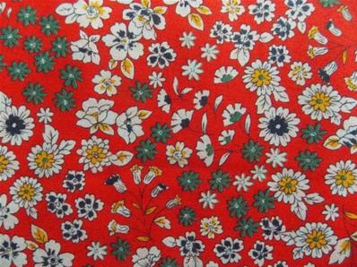 Poppy flowers fabric