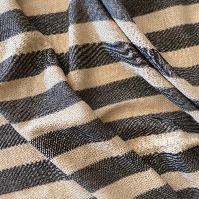 Jersey viscose rayé sable