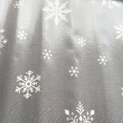 Snowflakes oilcloth