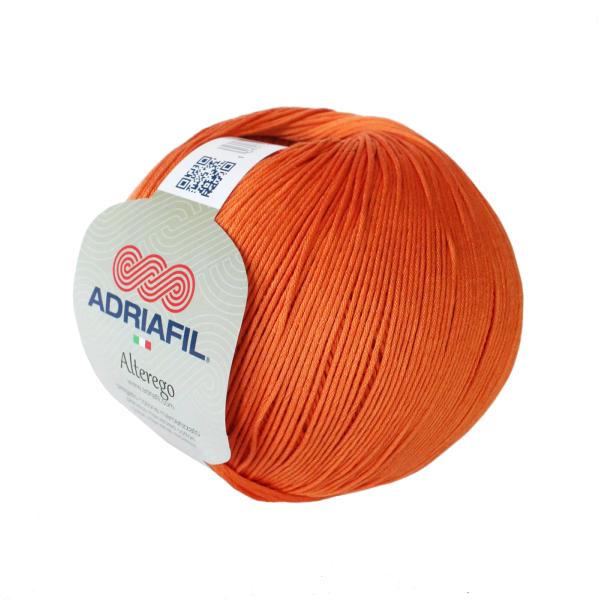 Coton mercerisé Alterego - 49 Orange