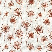 Dandelions poplin - rust - Stenzo
