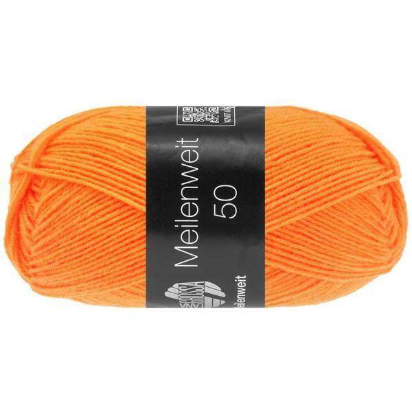 Lana Grossa Meilenweit 50 col 1422 - Orange