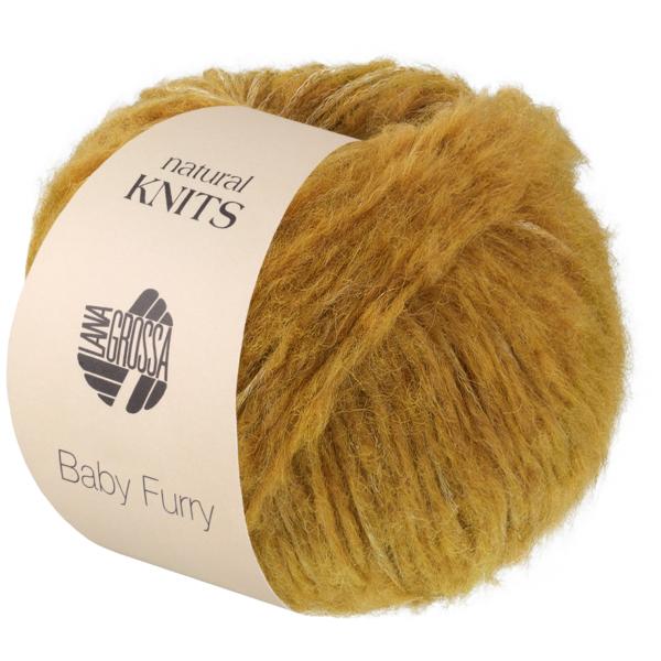 Laine Lana Grossa Baby Furry - 15 Ochre