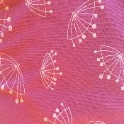 Tissu sweat-shirt rose dandelion