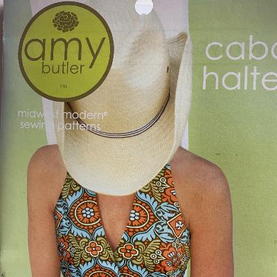 Patron top dos nu cabo halter - En anglais