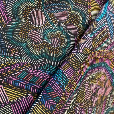 Tissu Liberty Tana Lawn floral rebellion