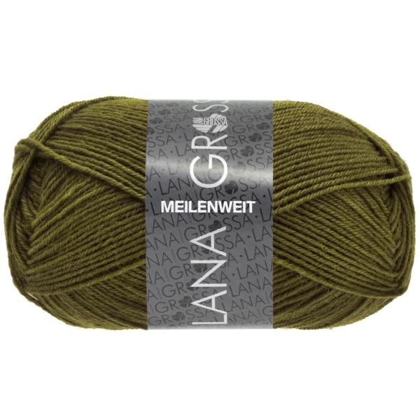 Lana Grossa Meilenweit 50 col 1407 - Vert Olive
