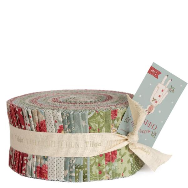 Tilda Merry Little Christmas Fabric roll 40 pcs