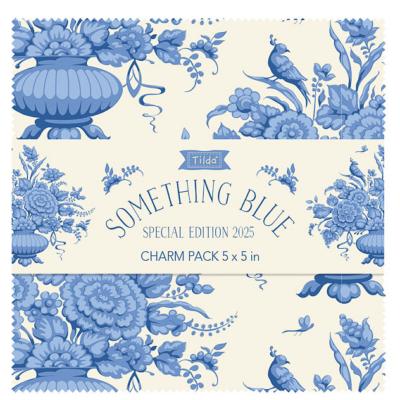 Charm pack Tilda Something blue 40 Pcs 12 x 12 cm 