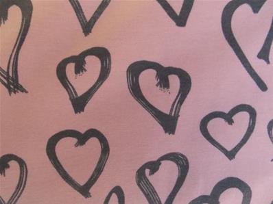 Pink hearts Avalana jersey