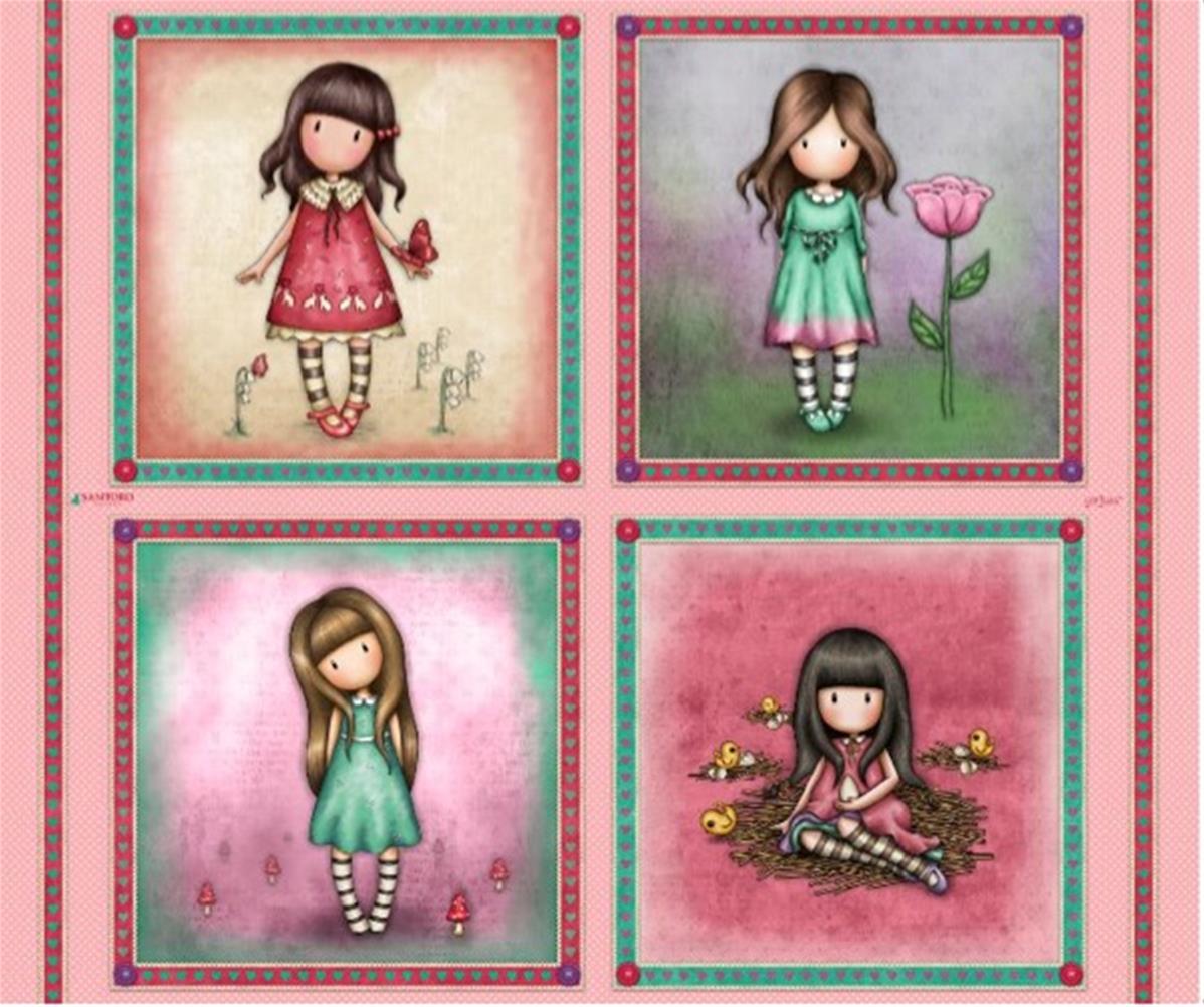 Très grand panneau Truly Gorjuss, Santoro London | Au Fil ...