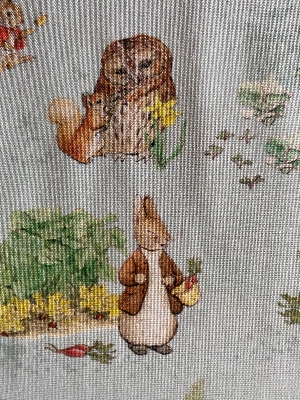 Tissu Peter rabbit and friends