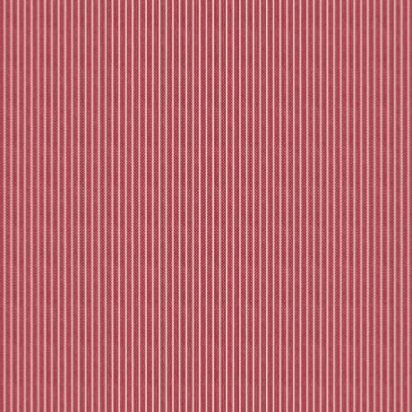 Tissu Tilda Creating Memories winter woven tinystripe red