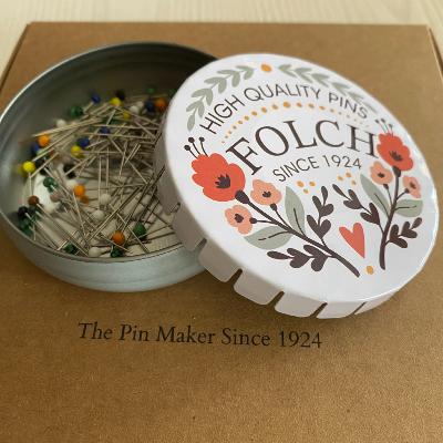 Epingles à tête de verre Folch