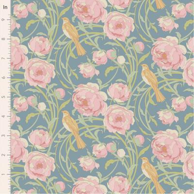 Tissu Tilda songbird Cora blue