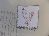 Country kitchen oilcloth