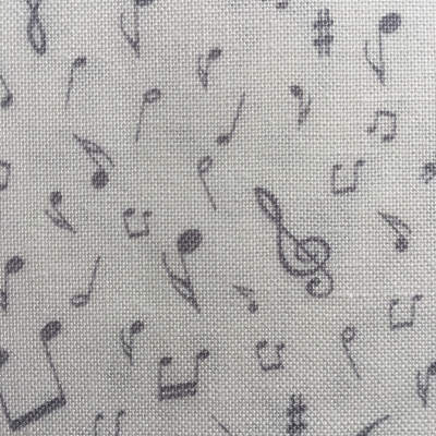 Tissu notes de musique