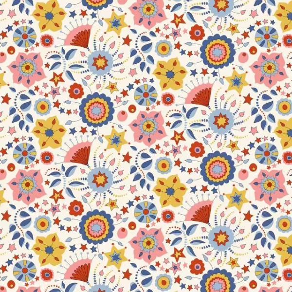 Tissu Liberty Festival Florals - Mix-collection summer fair