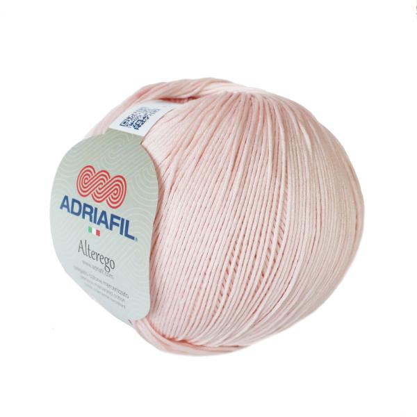 Coton mercerisé Alterego - 42 Rose poudré