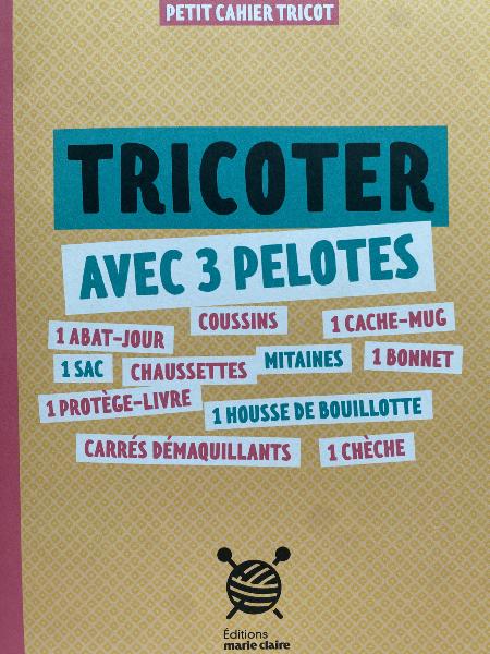 Tricoter avec 3 pelotes