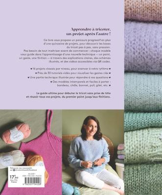Stephaline Made - J'apprends à tricoter en 16 projets