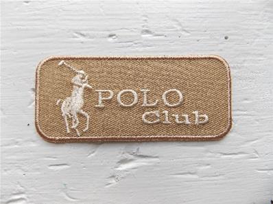 Motif thermocollant Polo Club