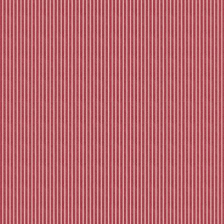 Tissu Tilda Creating Memories winter woven tinystripe red