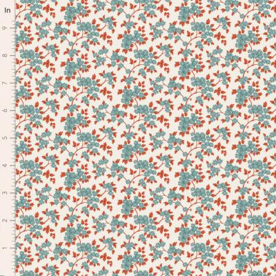  Tissu Tilda Village Life Ruth teal