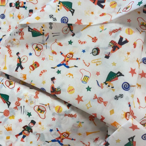 Tissu Liberty  Tana Lawn® Christmas tumbling
