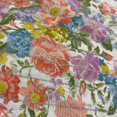 Tissu Liberty Bridgerton Tana Lawn® Bouquet Parade Stripe