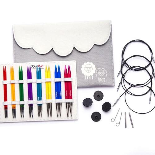 Assortiment aiguilles circulaires Knitpro Trendz 13 cm