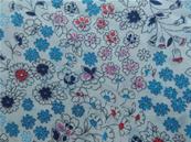 Ivory flowers fabric